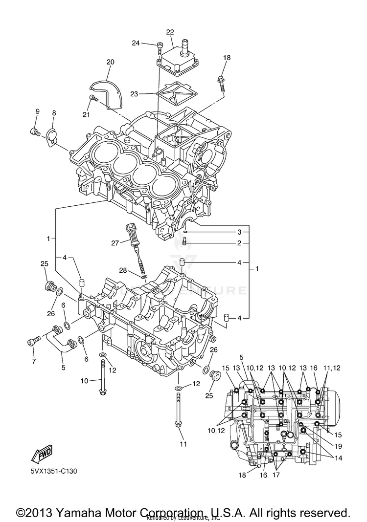 Crankcase Schematic