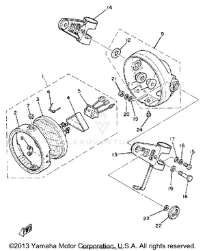 Headlight Schematic