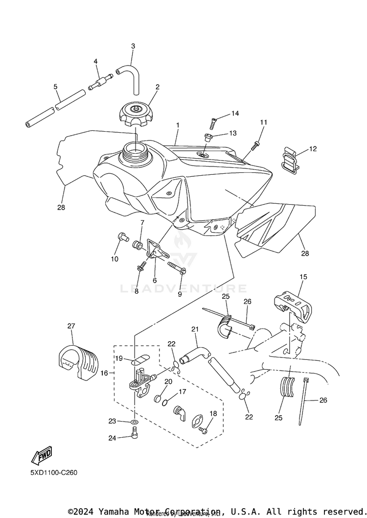 Fuel Tank Schematic