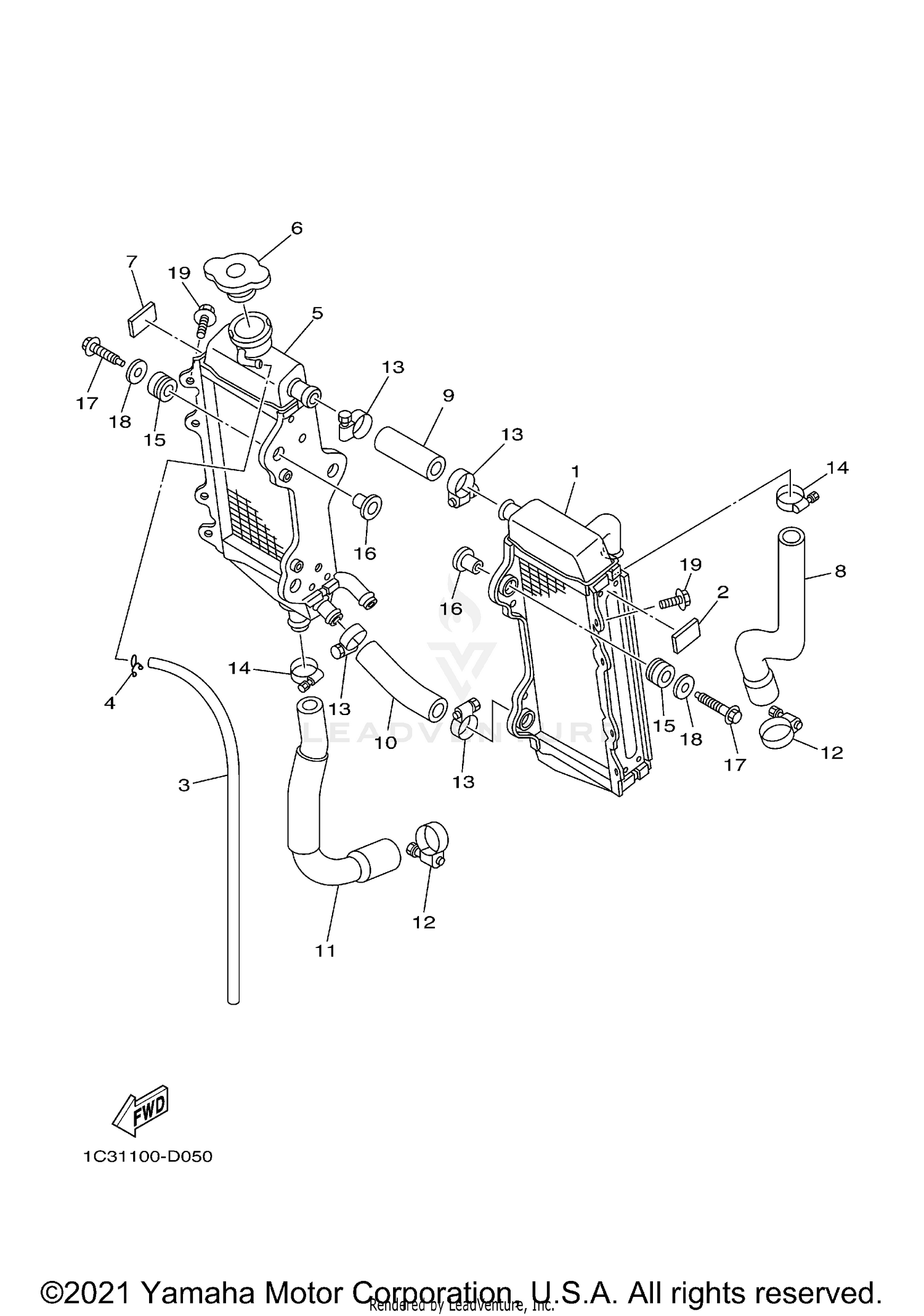 RADIATOR & HOSE