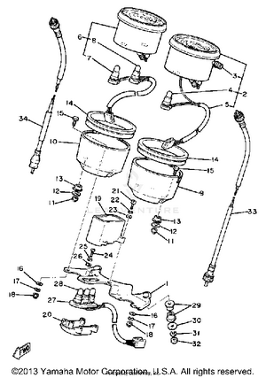 Speedometer Tachometer Schematic