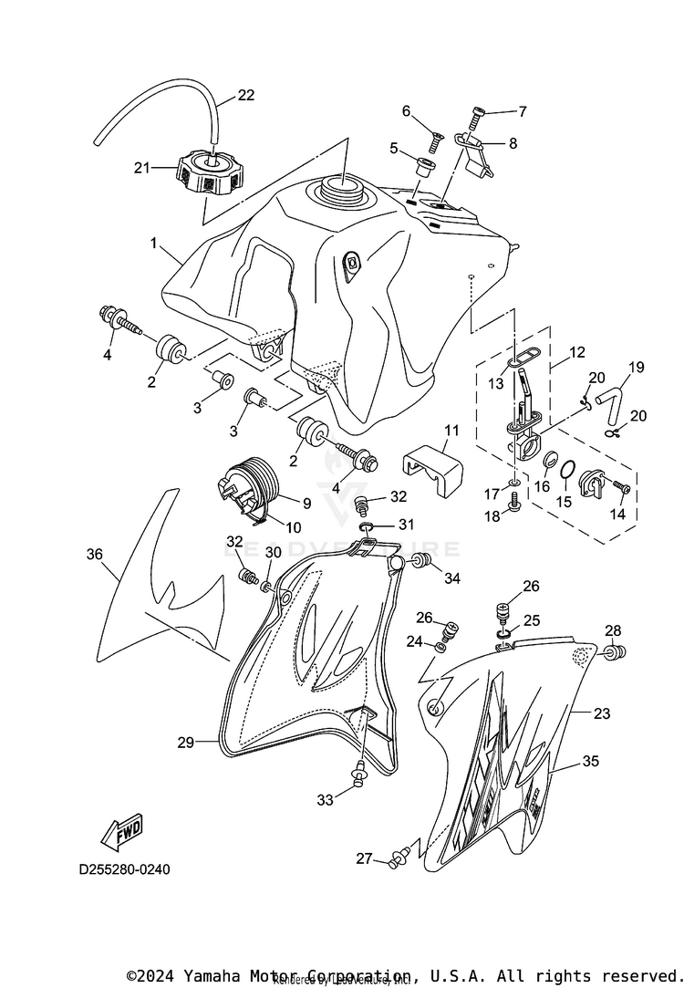 Fuel Tank Schematic