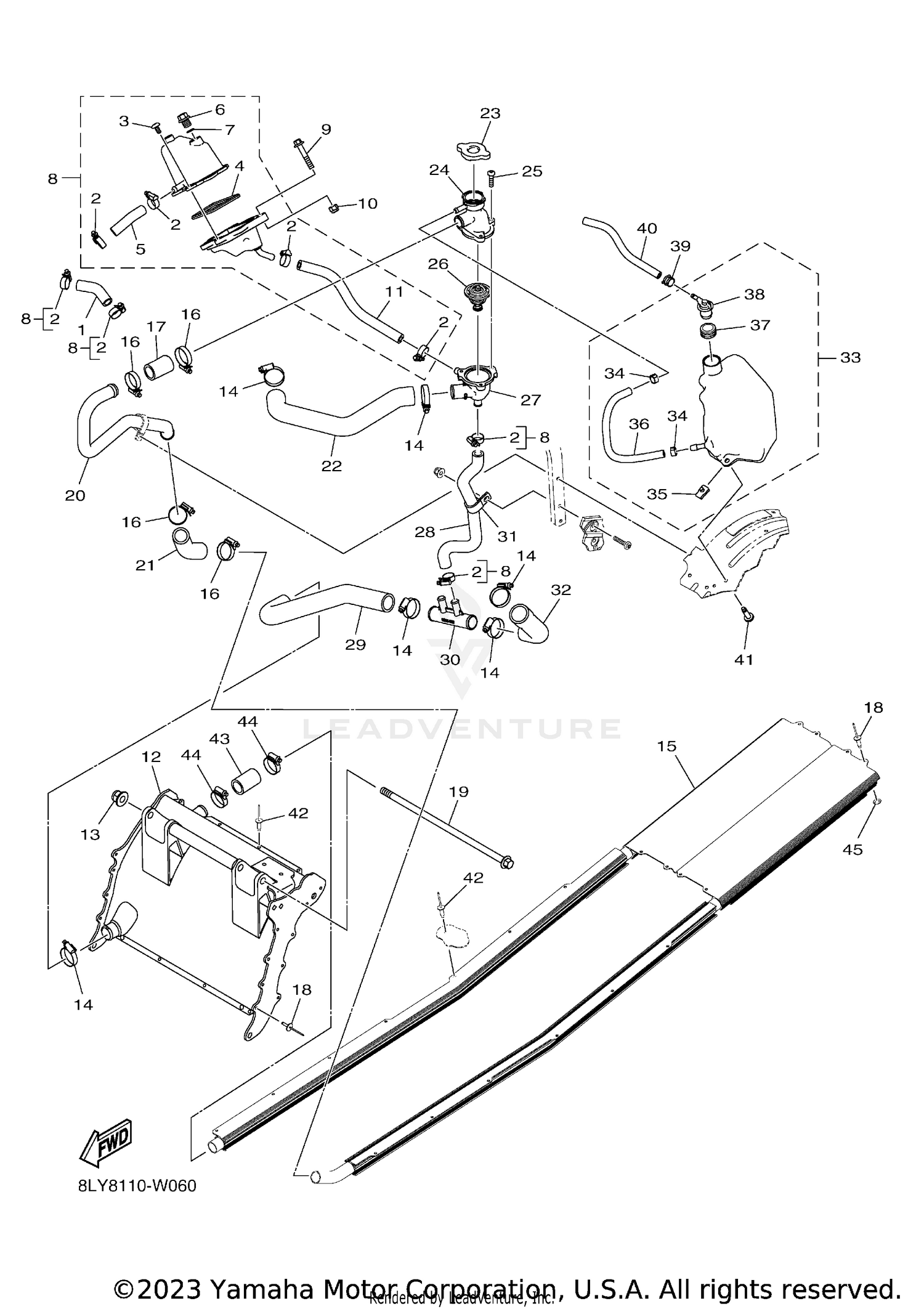RADIATOR & HOSE