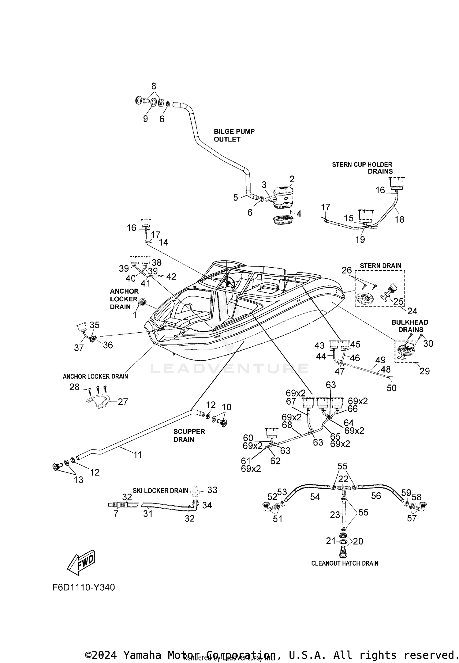 DECK DRAIN FITTINGS