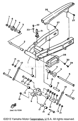 Swing Arm Schematic