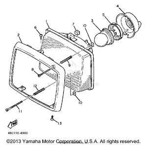 Headlight Schematic