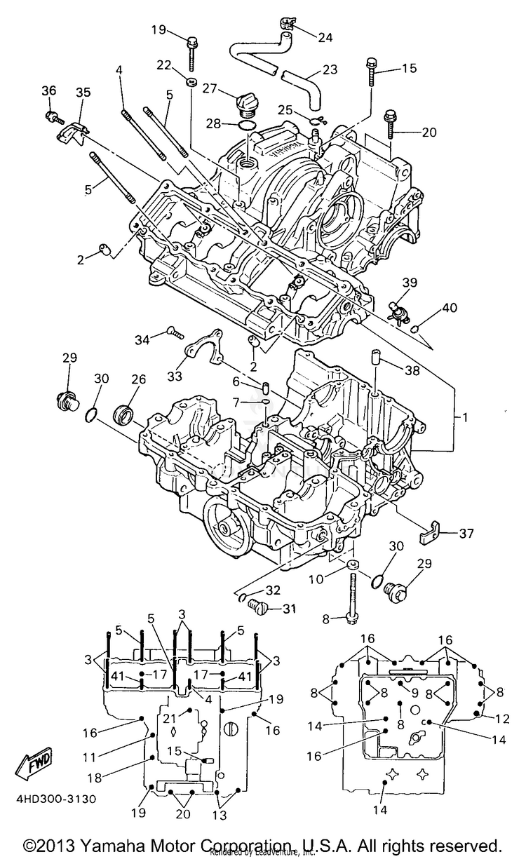 Crankcase Schematic