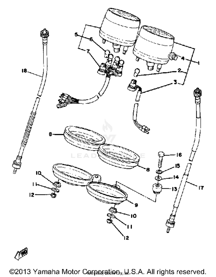 Meter XT500E - 1978 Schematic