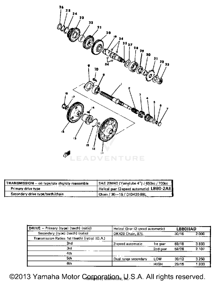 Transmission Schematic