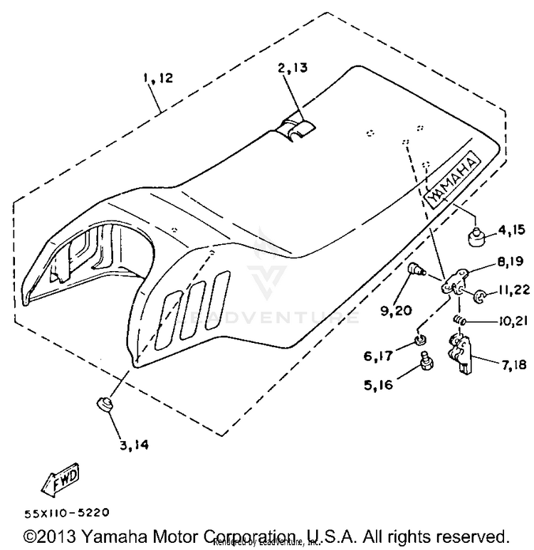 Seat Schematic