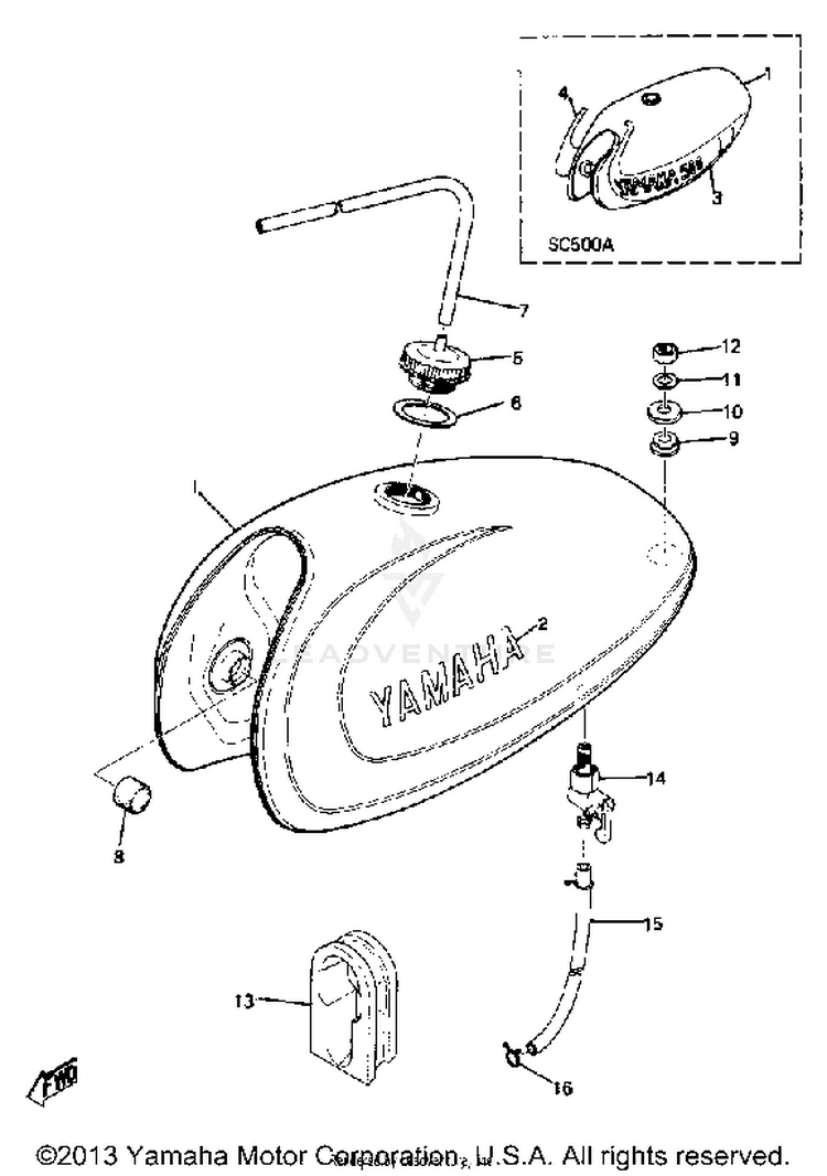 Fuel Tank Schematic