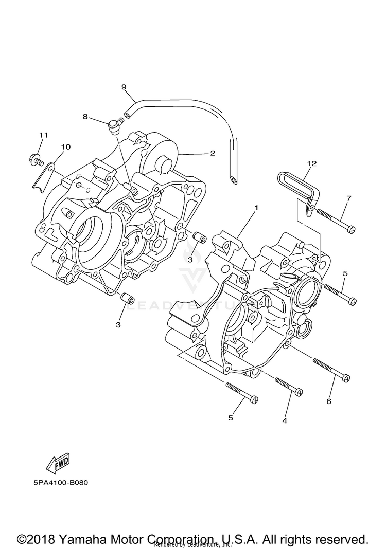 Crankcase Schematic