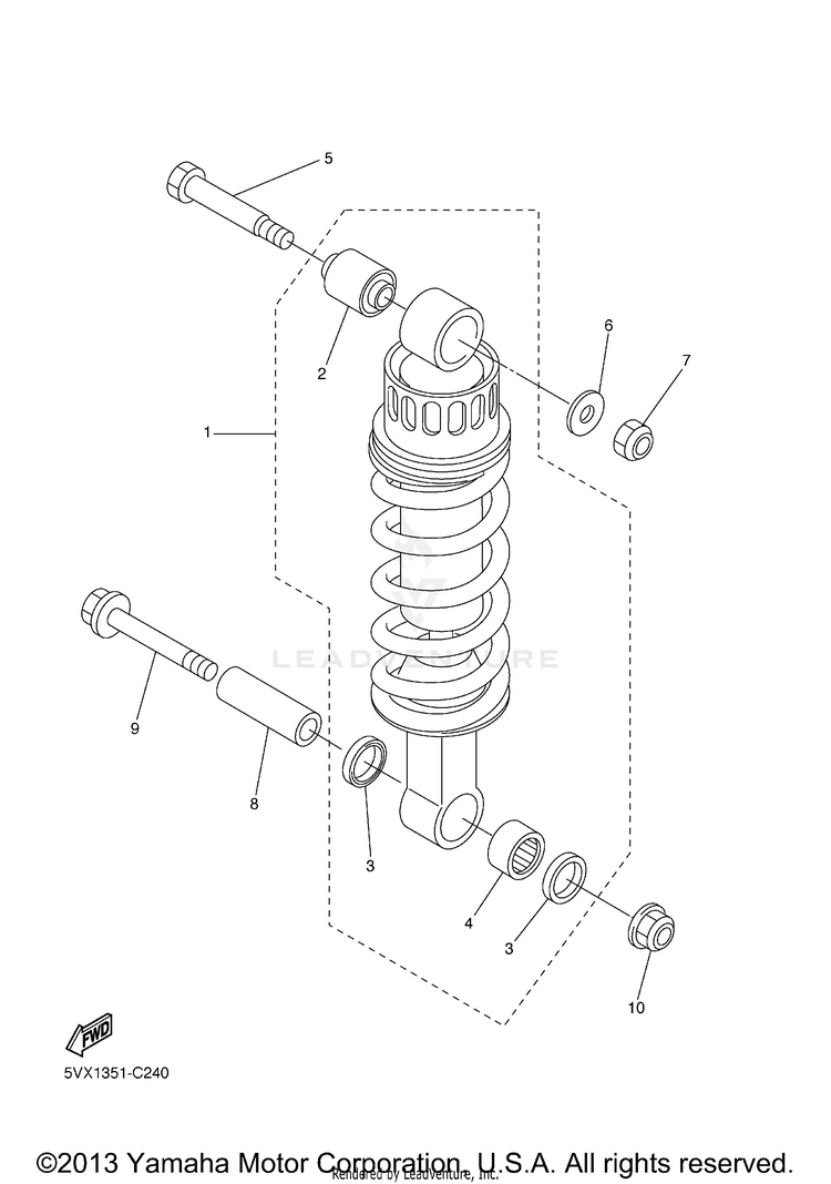 Rear Suspension Schematic