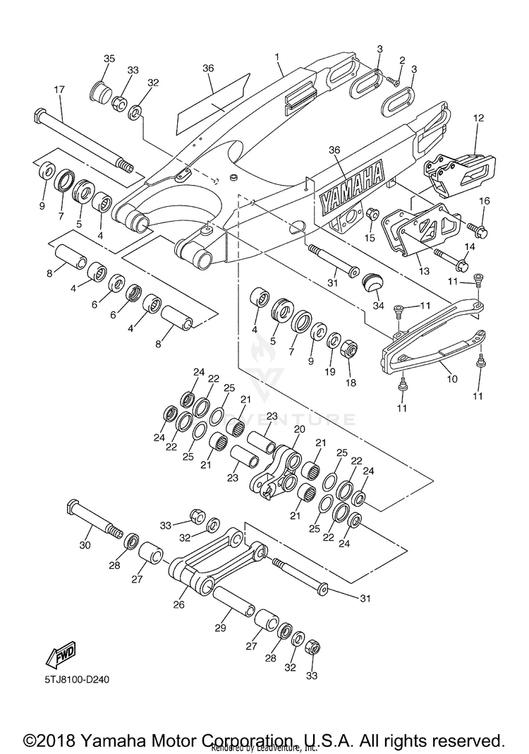 Rear Arm Schematic