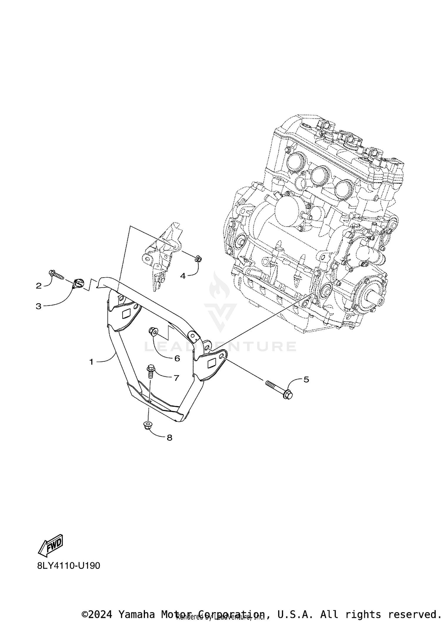 ENGINE BRACKET 2
