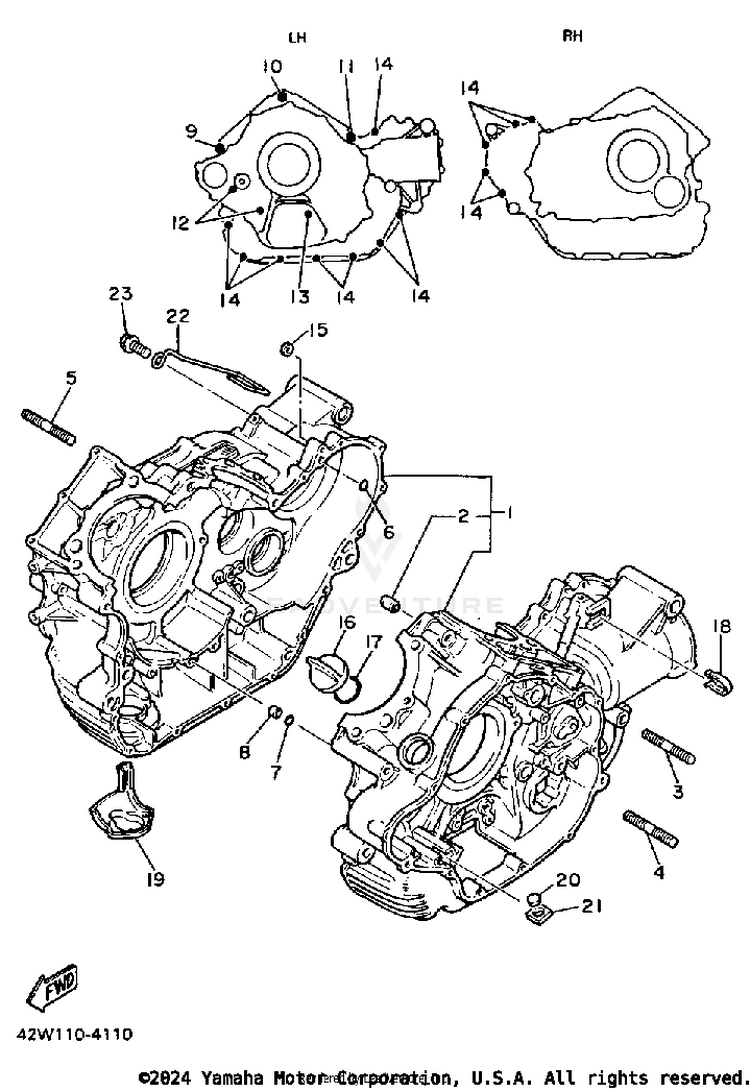 Crankcase Schematic