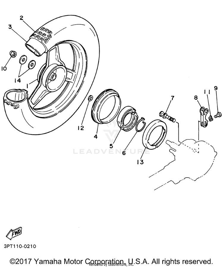 Rear Wheel Schematic
