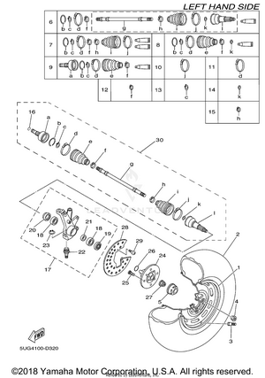 Front Wheel Schematic