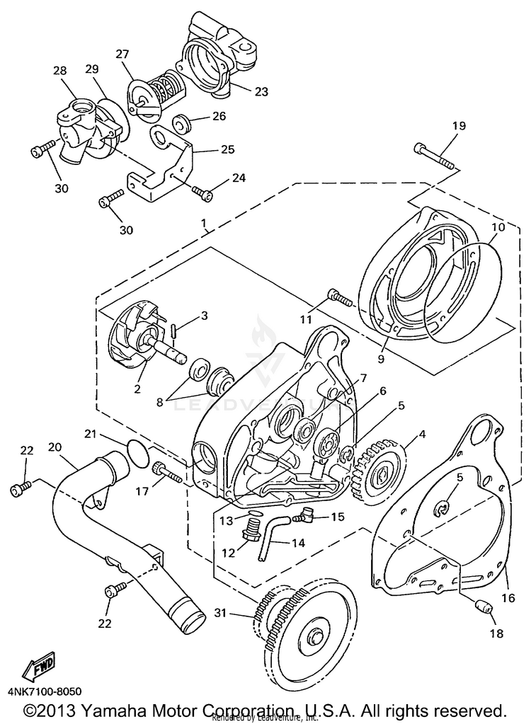Water Pump Schematic