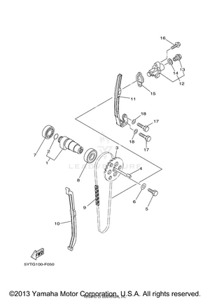Camshaft Chain Schematic