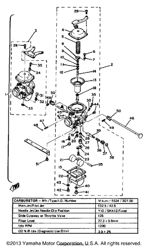 Carburetor Schematic