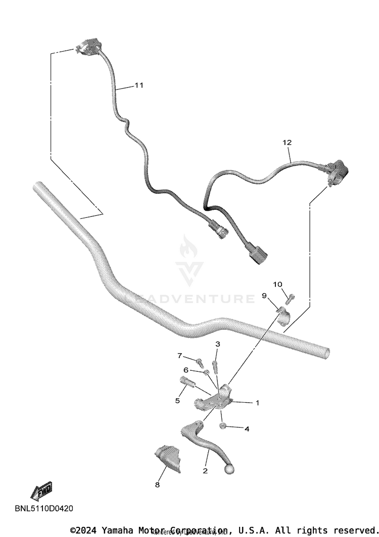 Handle Switch & Lever Schematic
