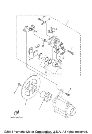 Rear Brake Schematic