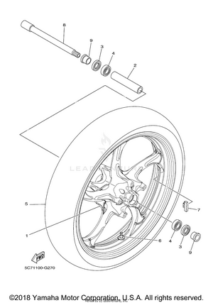 Front Wheel Schematic