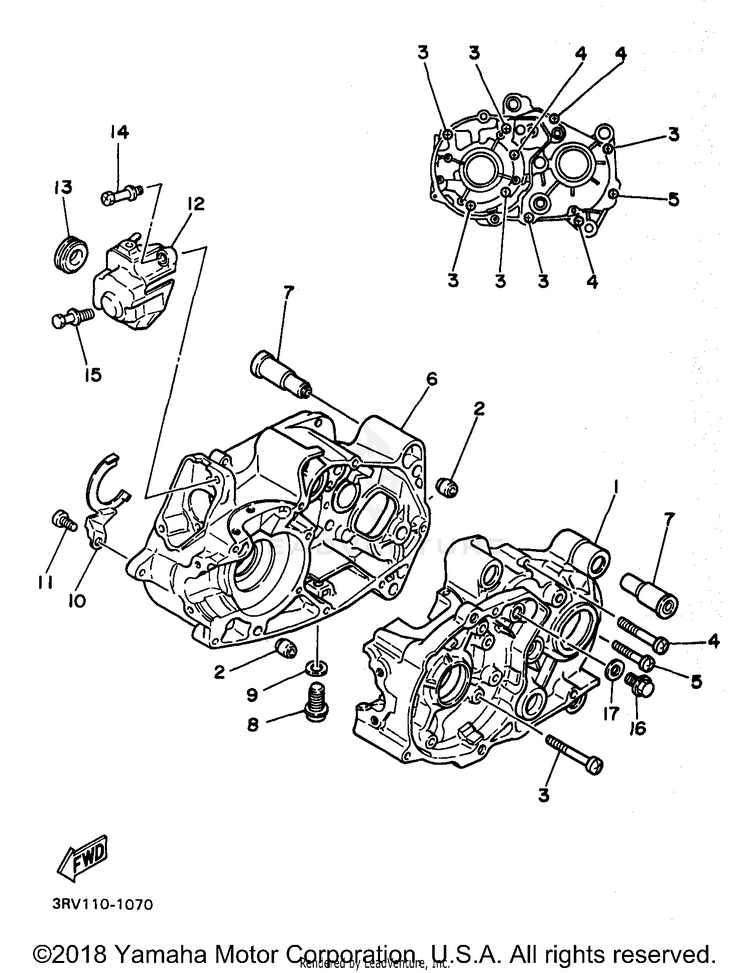 Crankcase Schematic