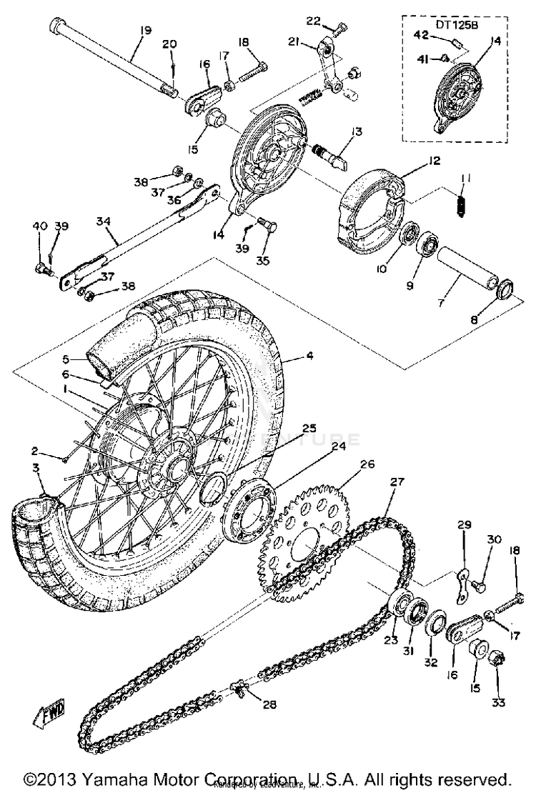 Rear Wheel Schematic