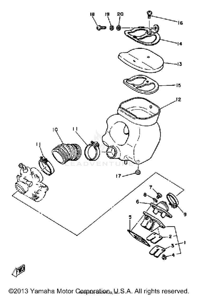Intake - Yz60h Schematic
