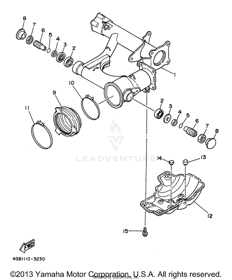Rear Arm Schematic