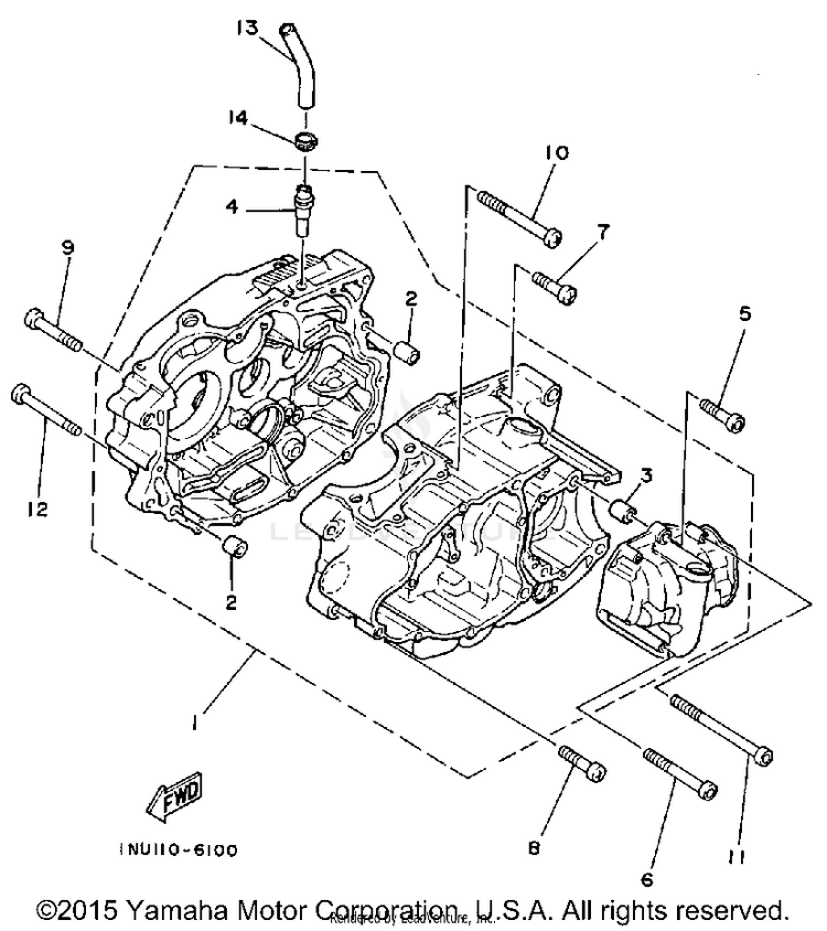 Crankcase Schematic