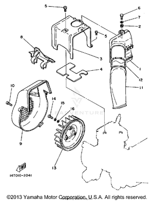 Air Shroud Fan Schematic