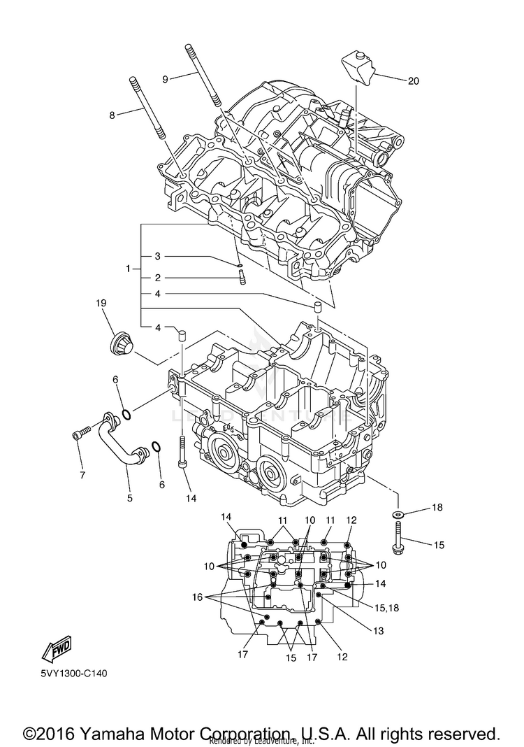 Crankcase Schematic