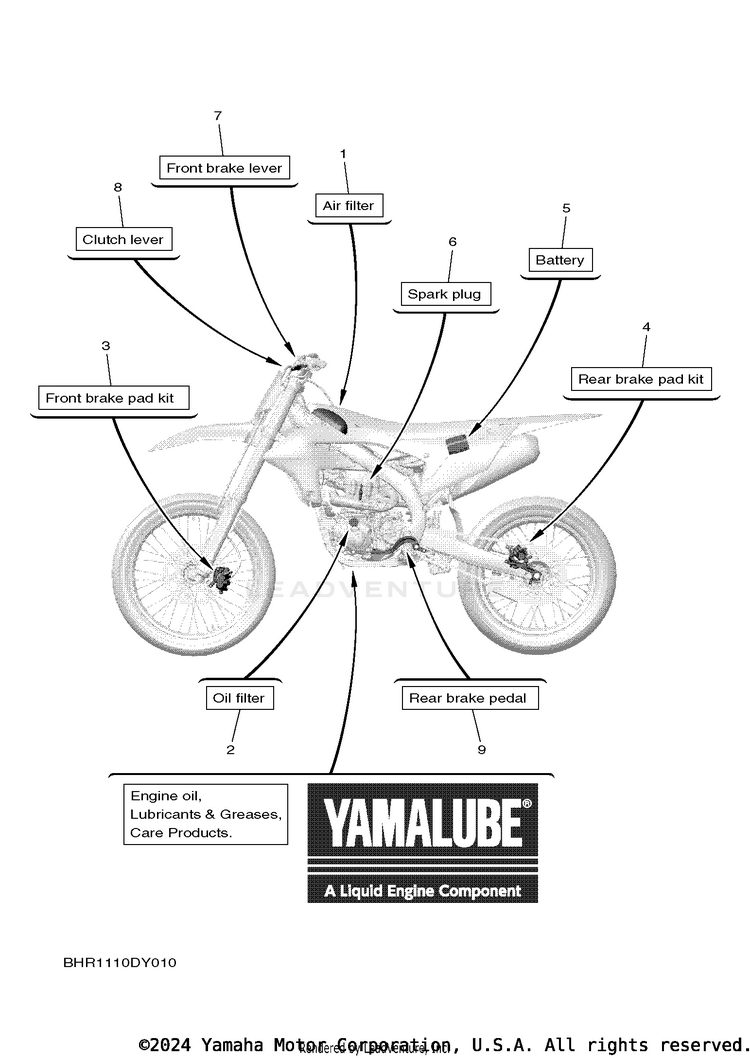 2 Scheduled Service Parts Schematic