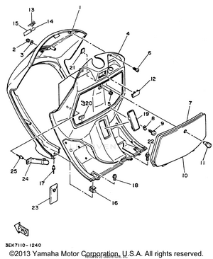 Leg Shield Schematic