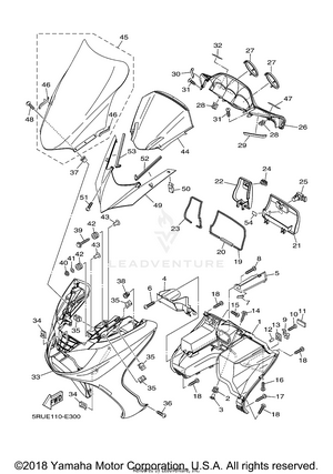 Leg Shield Schematic