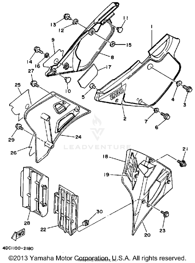 Side Cover Schematic