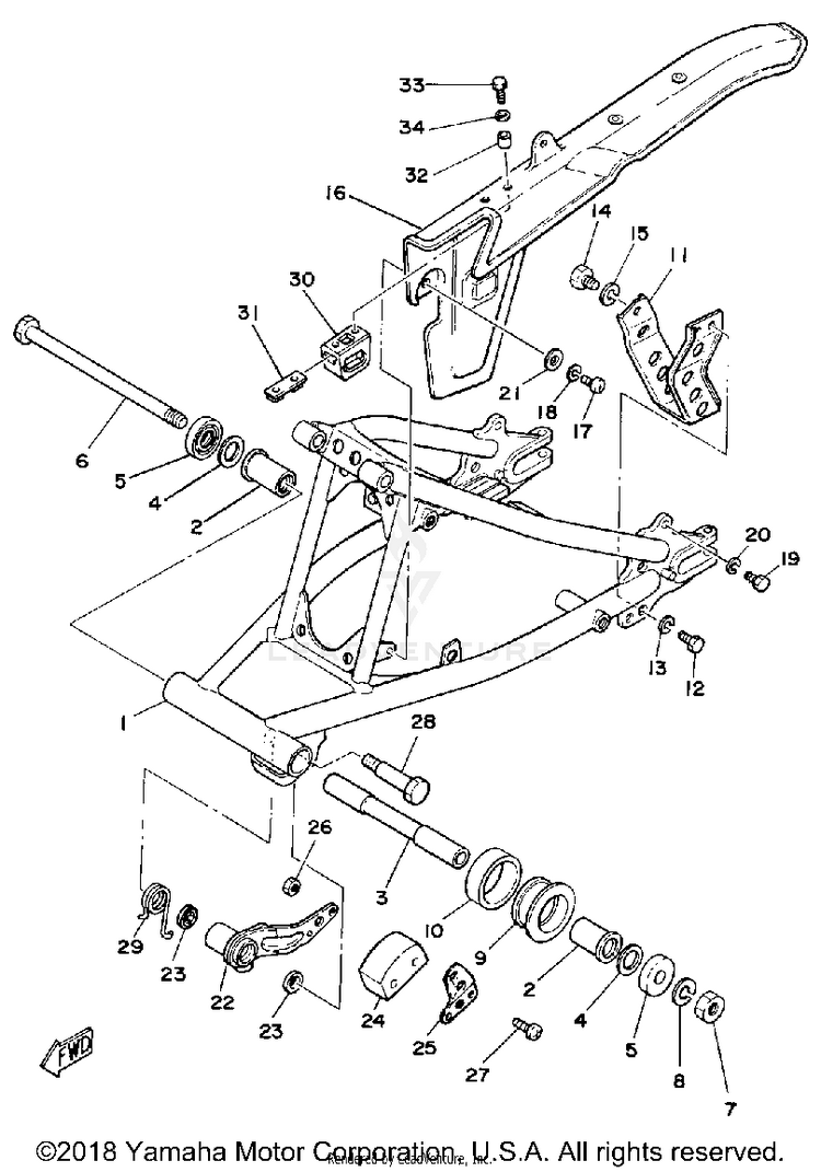 Swing Arm Schematic