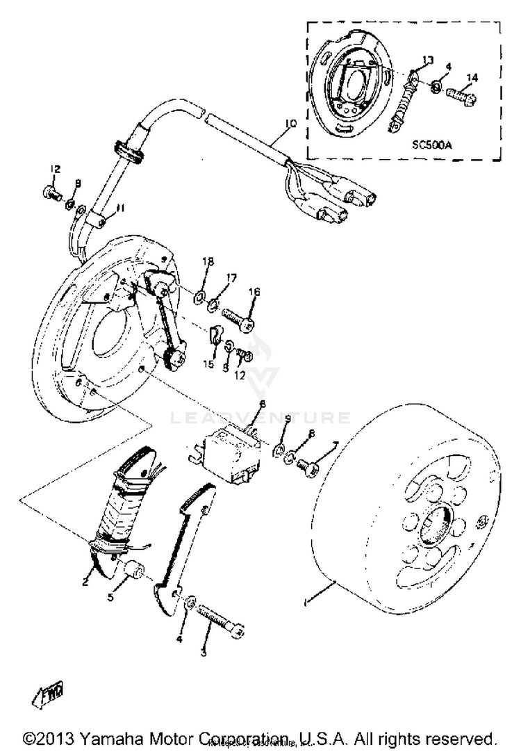 C - D - I - Magneto Schematic