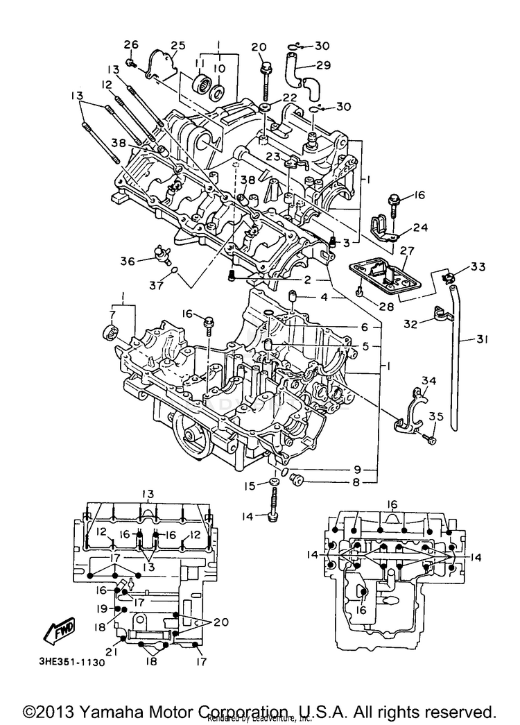 Crankcase Schematic