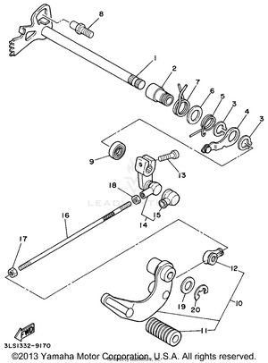 Shift Shaft Schematic