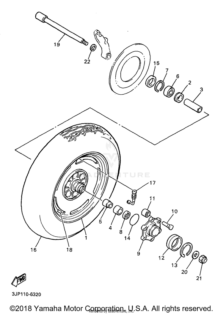 Rear Wheel Schematic