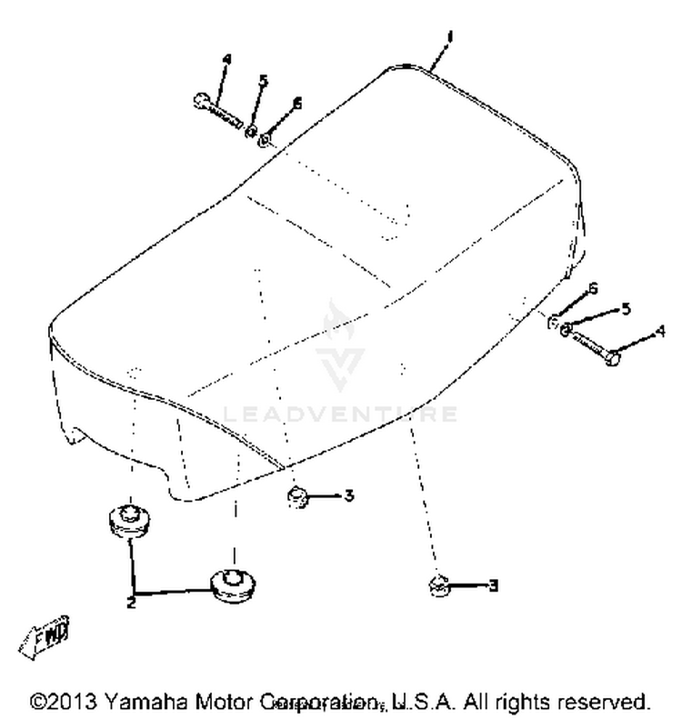 Seat Yz80a - Yz80c Schematic