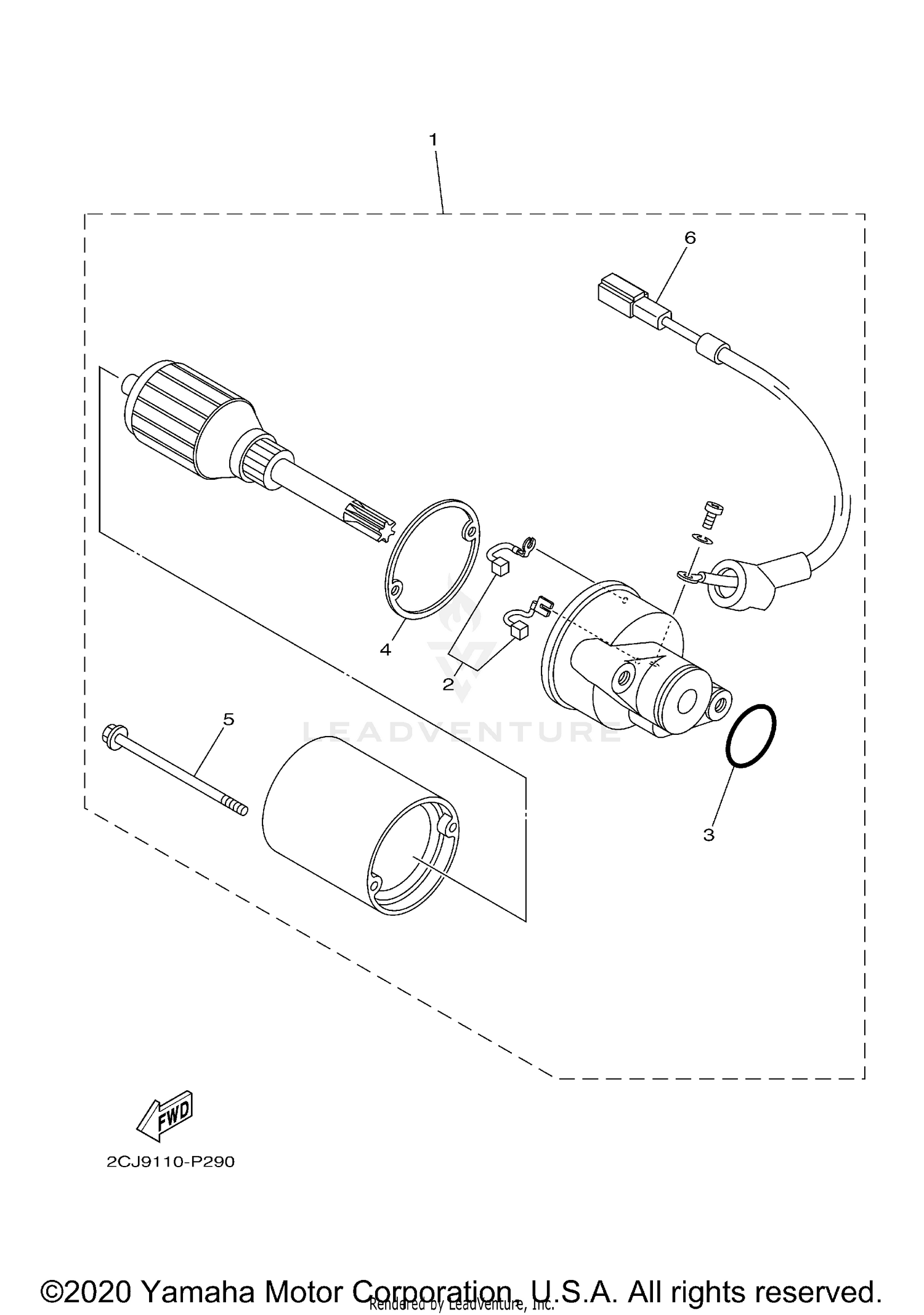 STARTING MOTOR