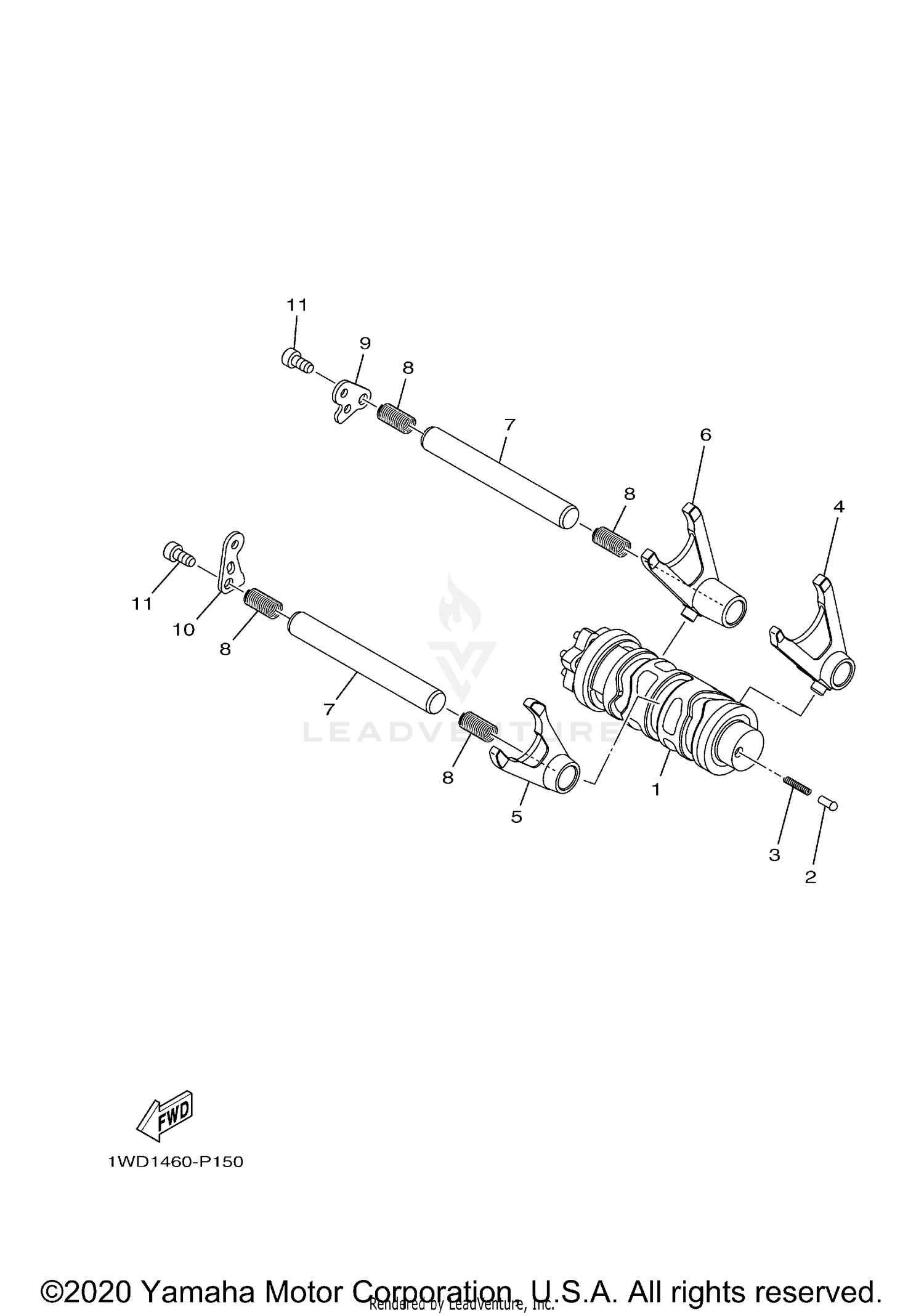 SHIFT CAM FORK