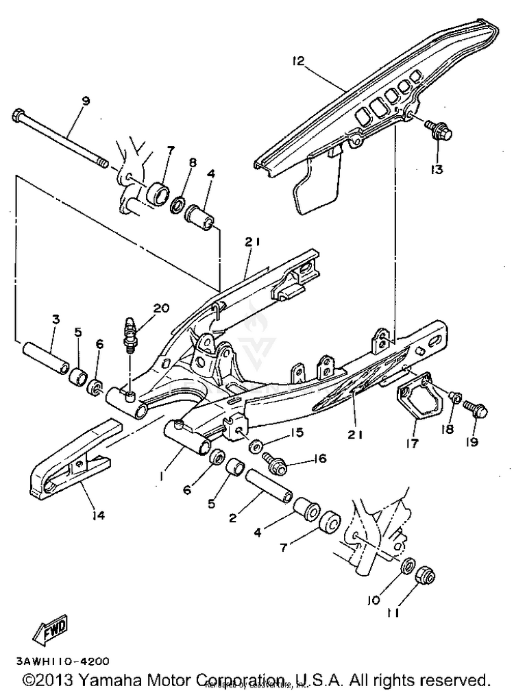 Rear Arm Schematic