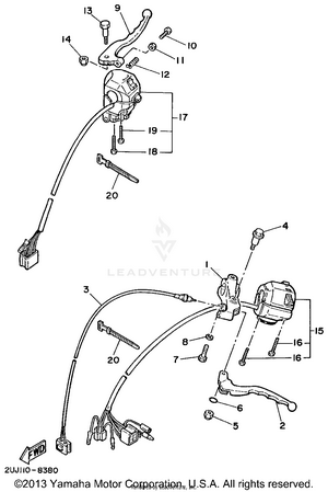 Handle Switch Lever Schematic