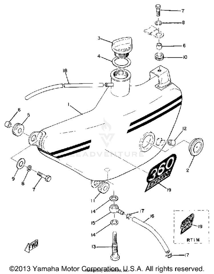 Oil Tank Schematic